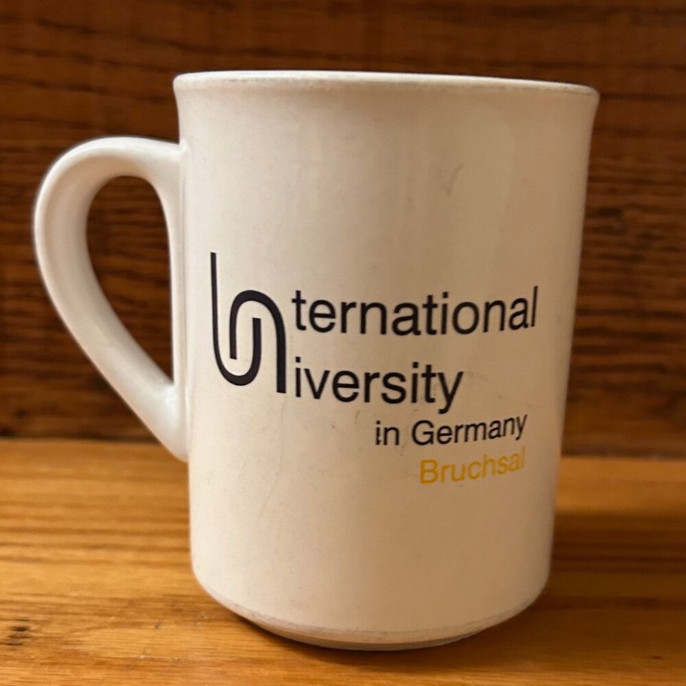 INTERNATIONAL UNIVERSITY in Germany Bruchsal - Vintage (Y2K) Coffee Mug EUC